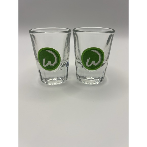 Wahlburgers Other - 2 Wahlburgers Heavy Shot Glass 2oz Restaurant & Bar 3" Tall